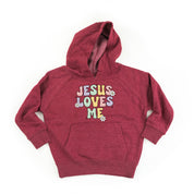 Girl Version - Jesus Loves Me - Child HOODIE Little Mama Shirt Shop LLC
