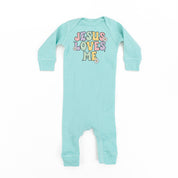 Girl Version - Jesus Loves Me - Baby Sleeper Little Mama Shirt Shop