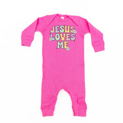 Girl Version - Jesus Loves Me - Baby Sleeper Little Mama Shirt Shop