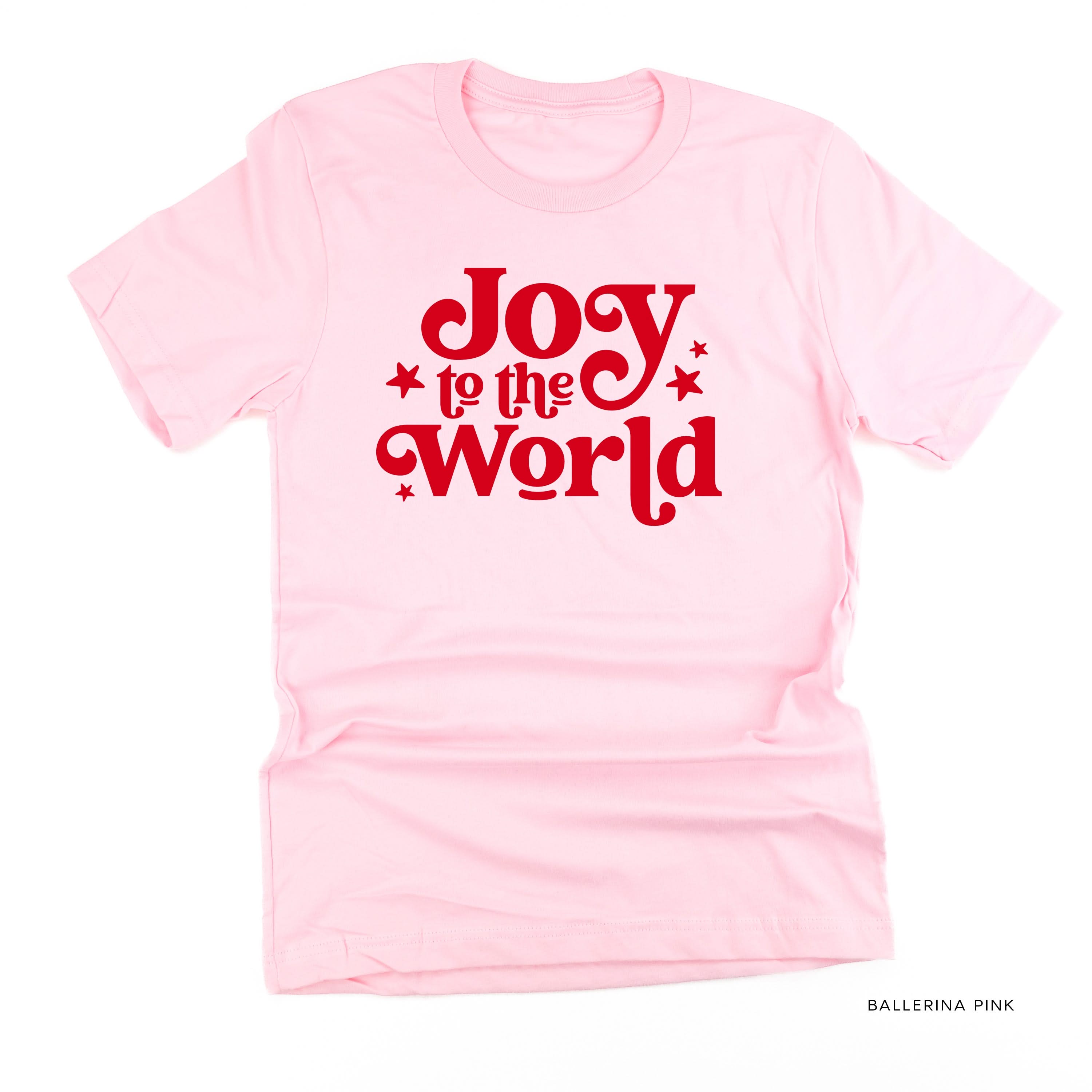 Joy To The World - Unisex Tee Little Mama Shirt Shop