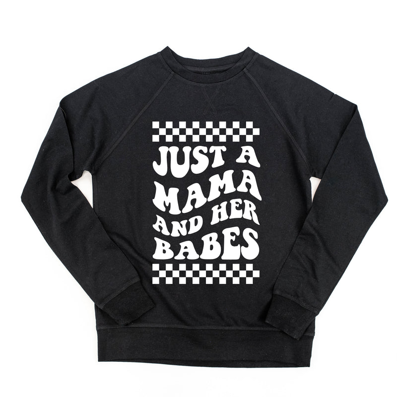 THE RETRO EDIT - Just a Mama and Her Babes - Lightweight Pullover Sweater