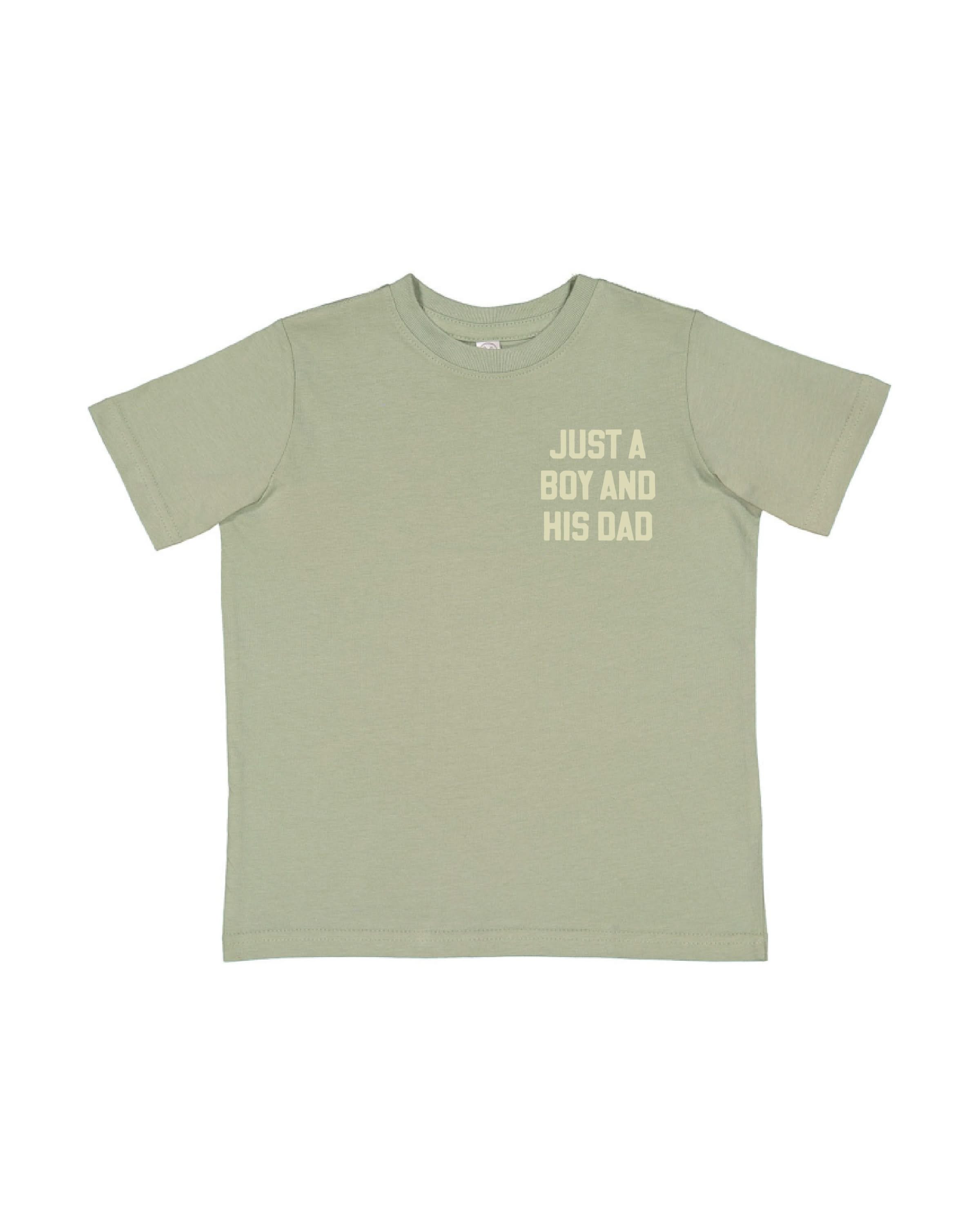 Just a girl/boy and her/his Dad - Child Tee Little Mama Shirt Shop