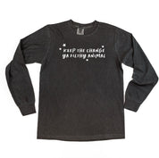 Keep The Change Ya Filthy Animal - LONG SLEEVE Comfort Colors Tee Little Mama Shirt Shop