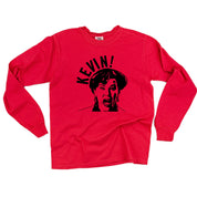 KEVIN! - LONG SLEEVE Comfort Colors Tee Little Mama Shirt Shop