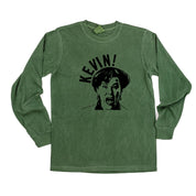 KEVIN! - LONG SLEEVE Comfort Colors Tee Little Mama Shirt Shop
