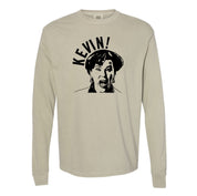 KEVIN! - LONG SLEEVE Comfort Colors Tee Little Mama Shirt Shop