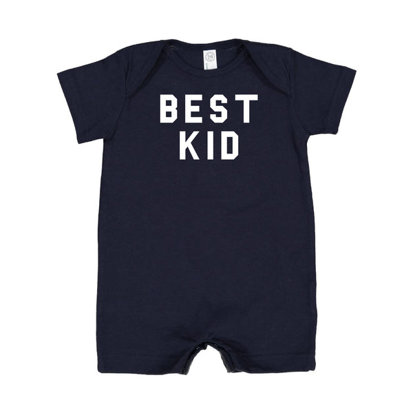 BEST KID - Short Sleeve / Shorts - One Piece Baby Romper