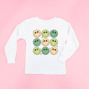 kids_long_sleeve_tees_3x3_Saint_Patricks_Smilies_little_mama_shirt_shop