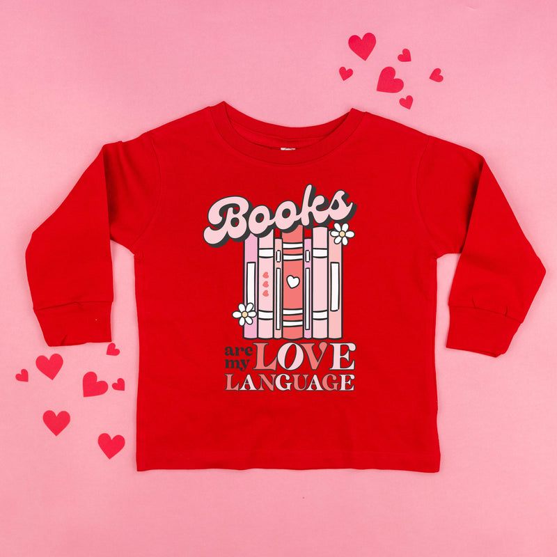 Books Are My Love Language - Long Sleeve Child Shirt