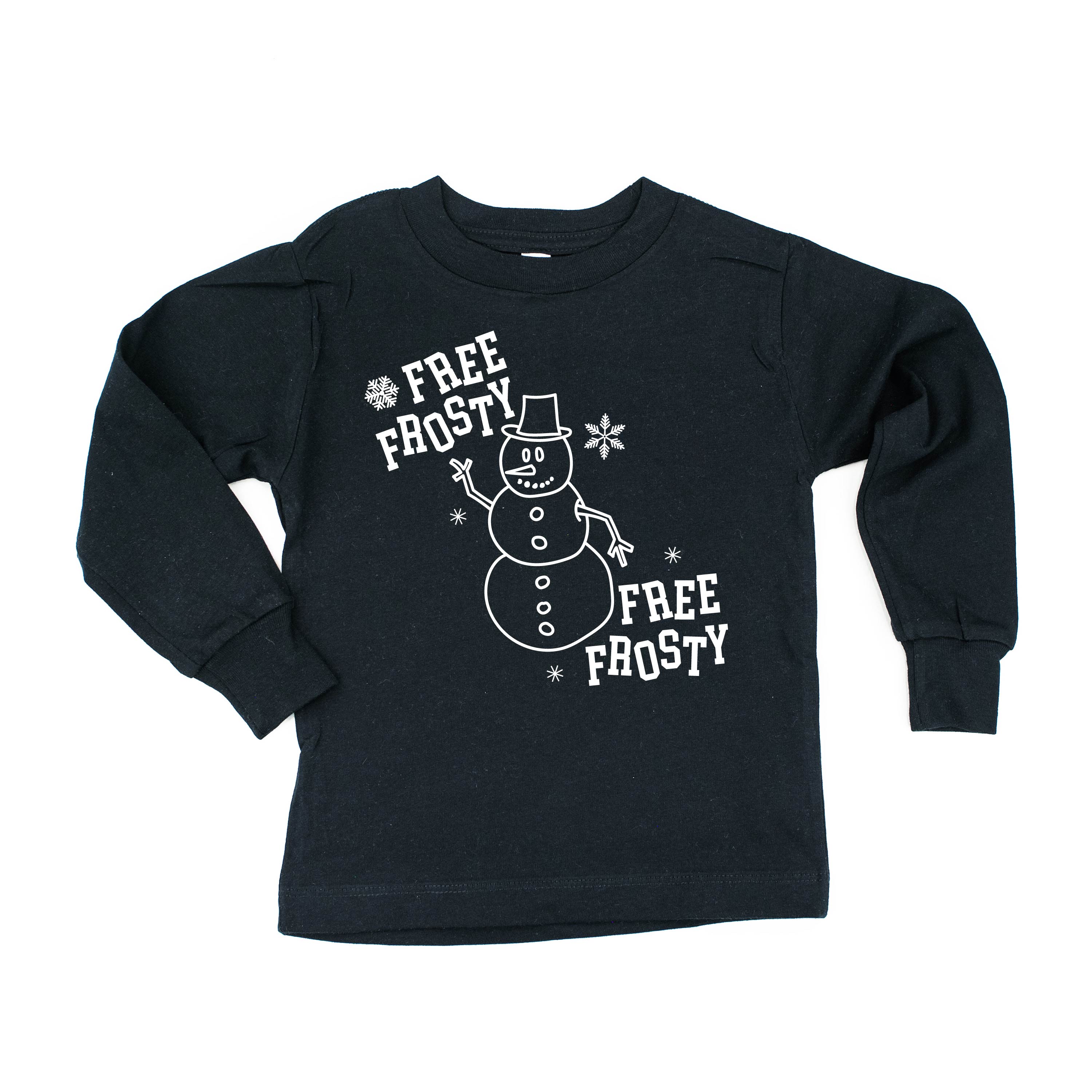 Free Frosty - Child LONG SLEEVE Tee Little Mama Shirt Shop