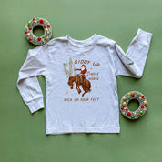 Giddy Up Jingle Horse - Child LONG SLEEVE Tee Little Mama Shirt Shop