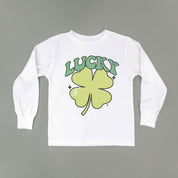 kids_long_sleeve_tees_green_oversized_lucky_shamrock_little_mama_shirt_shop