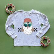 Groovy Santa - Child LONG SLEEVE Tee Little Mama Shirt Shop