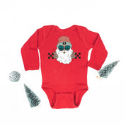 Groovy Santa - Child LONG SLEEVE Tee Little Mama Shirt Shop