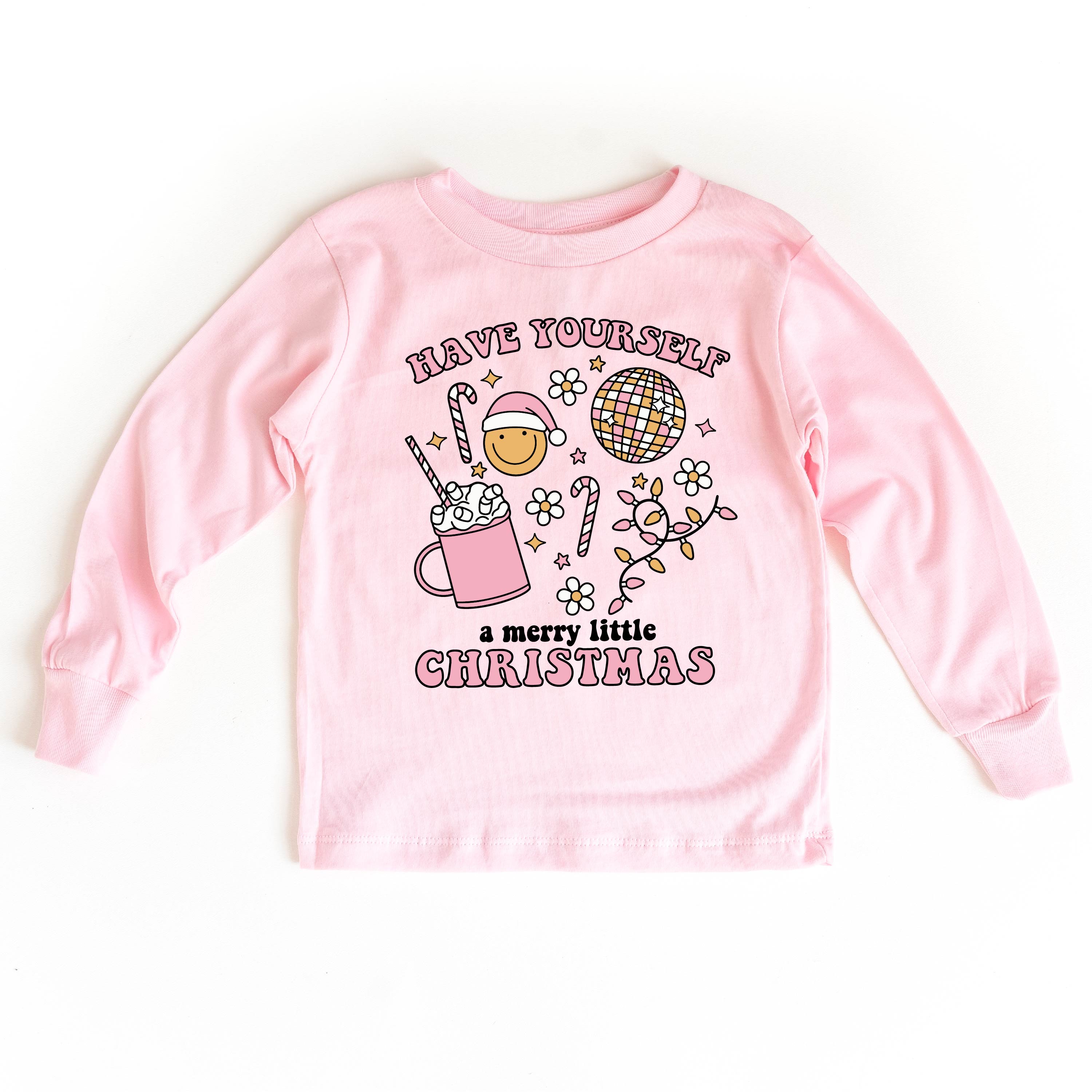 kids_long_sleeve_tees_have_yourself_a_merry_little_Christmas_little_mama_shirt_shop