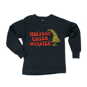 Holiday Cheer Meister - Child LONG SLEEVE Tee Little Mama Shirt Shop