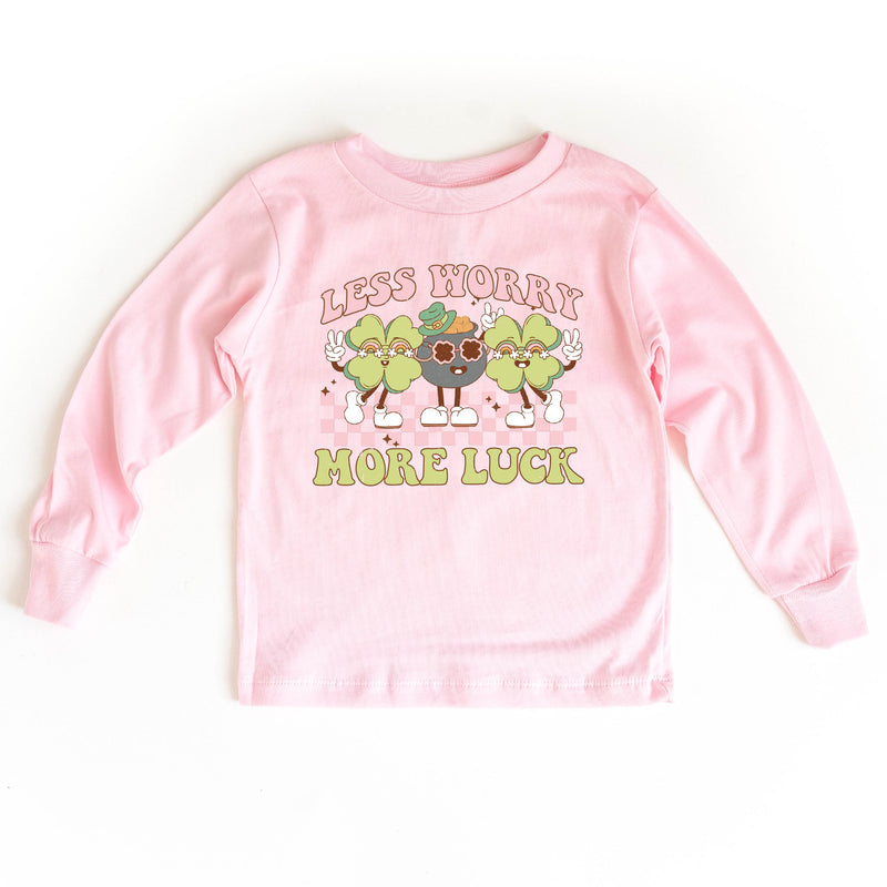 Less Worry More Luck - Long Sleeve Child Shirt