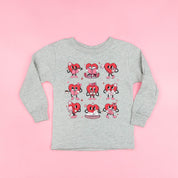 Reading Hearts - Child Long Sleeve Tee Little Mama Shirt Shop