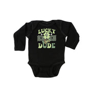 Skateboard - Lucky Dude - Child Long Sleeve Tee Little Mama Shirt Shop