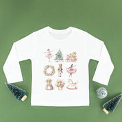 Watercolor Nutcracker - Child LONG SLEEVE Tee Little Mama Shirt Shop