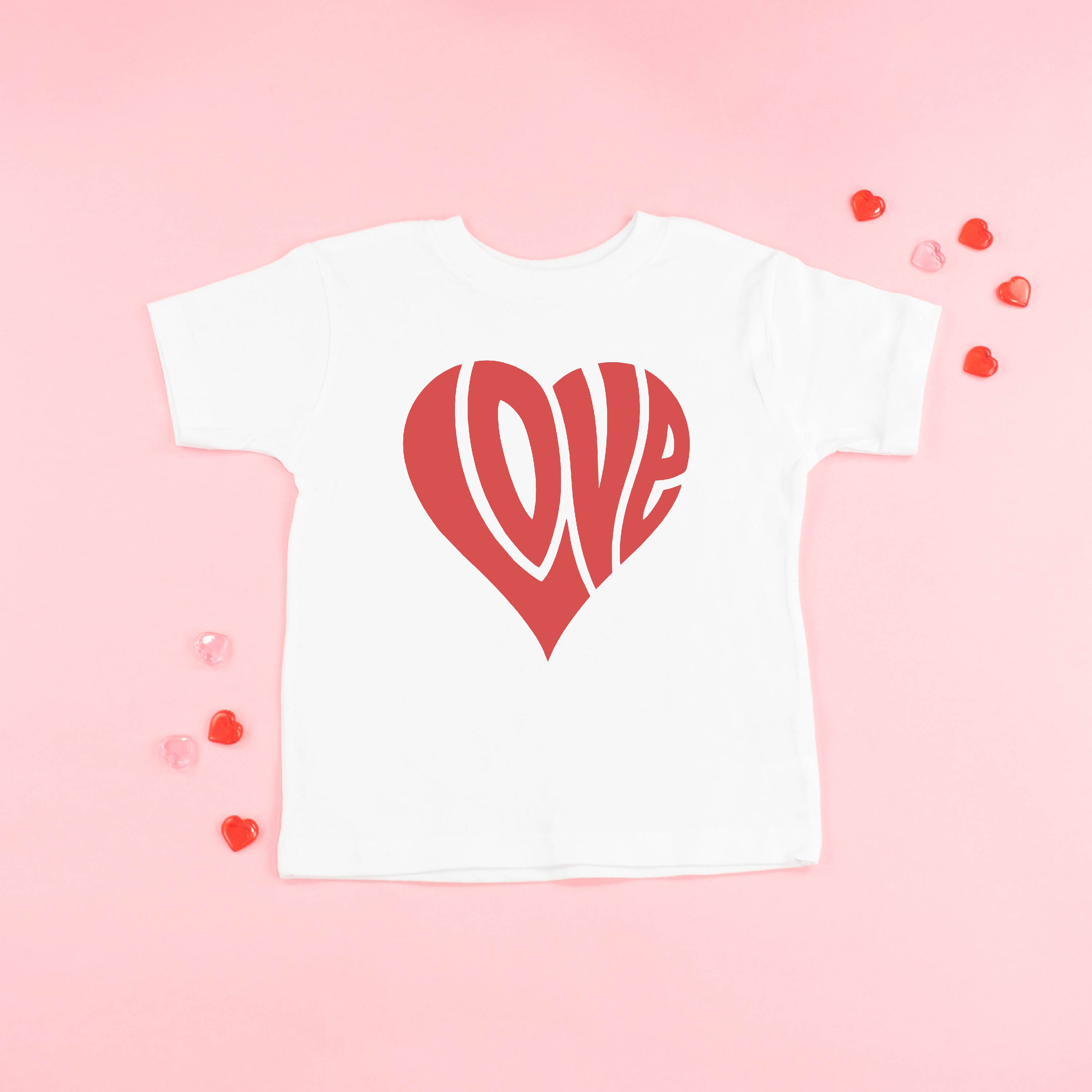 Love Heart - Child Tee Little Mama Shirt Shop