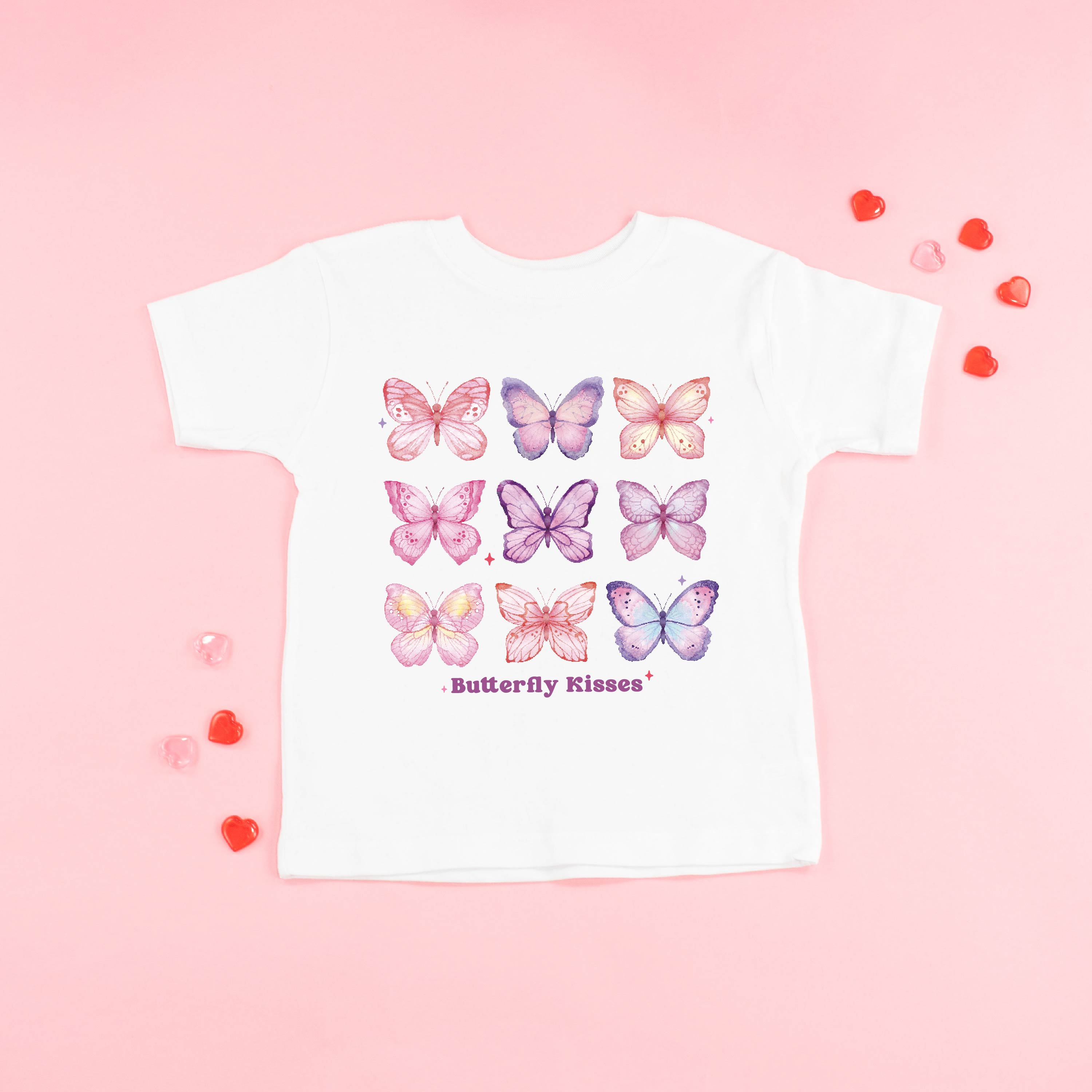 Butterfly Kisses - Child Tee Little Mama Shirt Shop