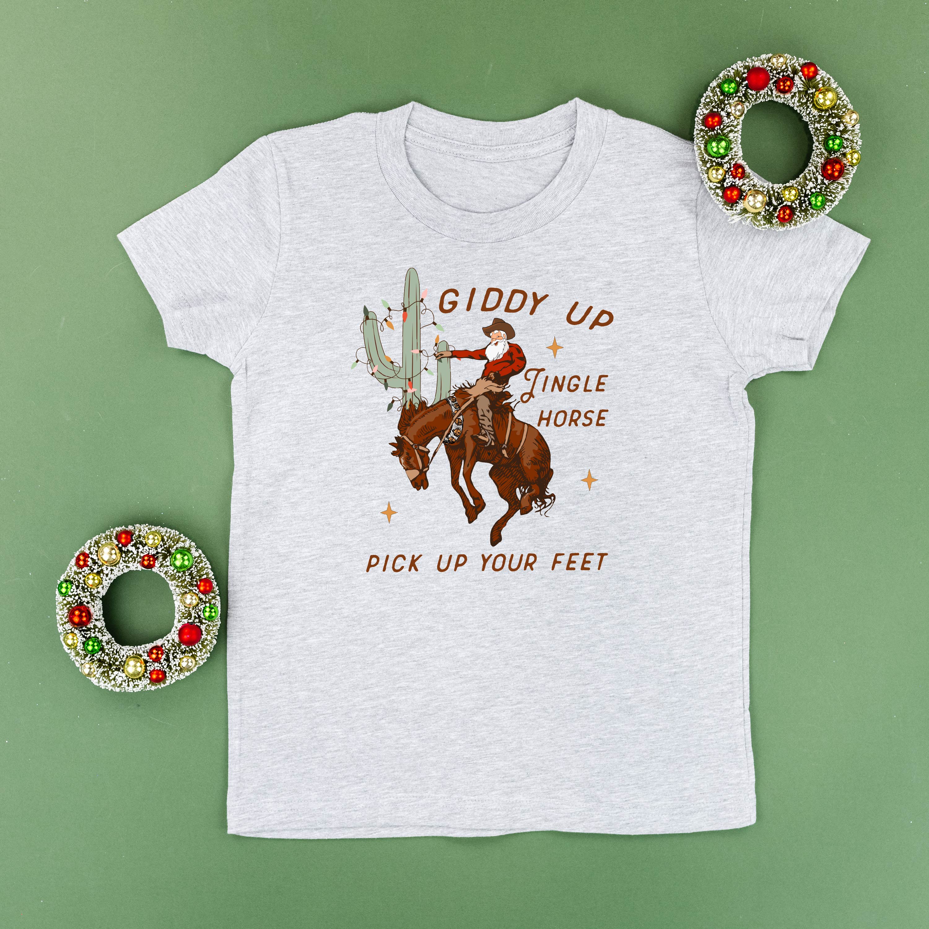 Giddy Up Jingle Horse - Child Tee Little Mama Shirt Shop