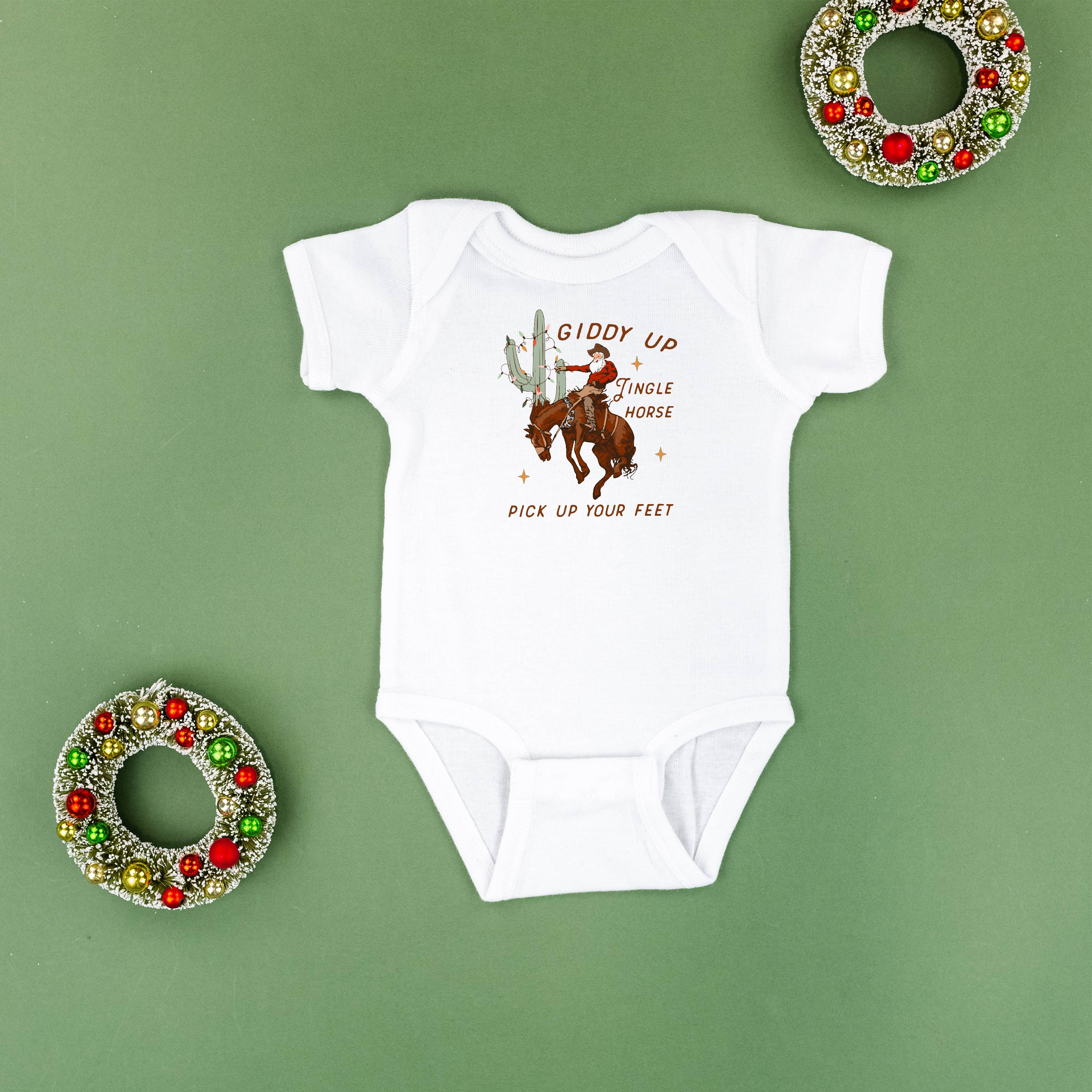 Giddy Up Jingle Horse - Child Tee Little Mama Shirt Shop