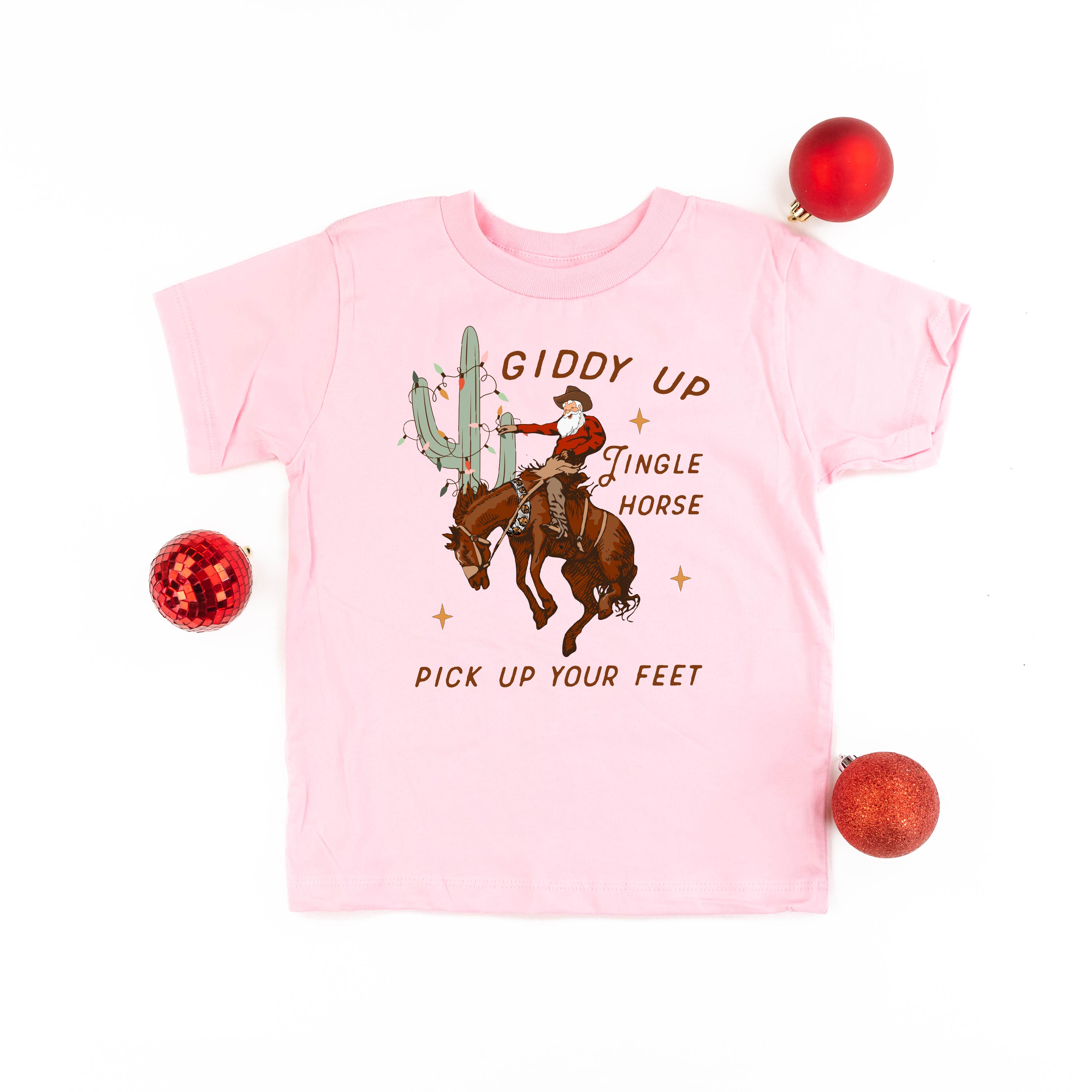 Giddy Up Jingle Horse - Child Tee Little Mama Shirt Shop