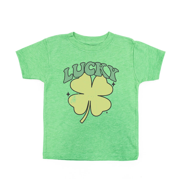 kids_short_sleeve_tees_green_oversized_lucky_shamrock_little_mama_shirt_shop