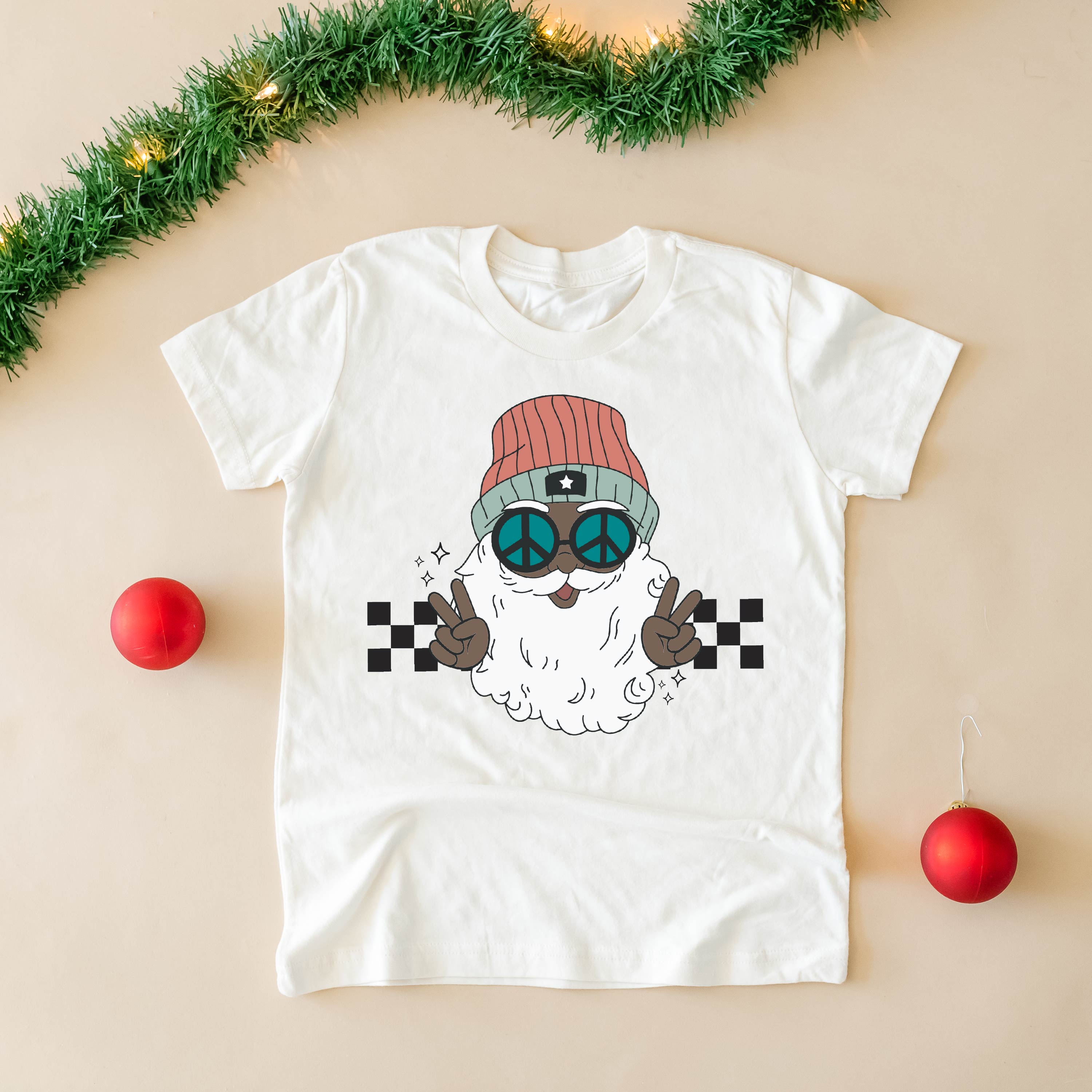 Groovy Santa - Child Tee Little Mama Shirt Shop