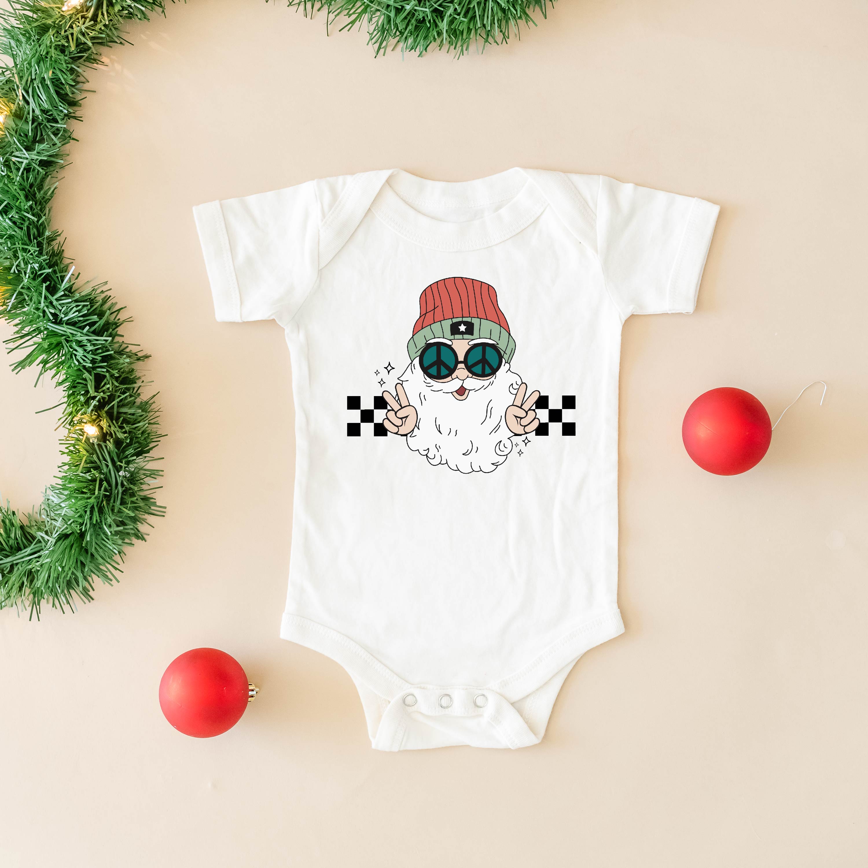 Groovy Santa - Child Tee Little Mama Shirt Shop