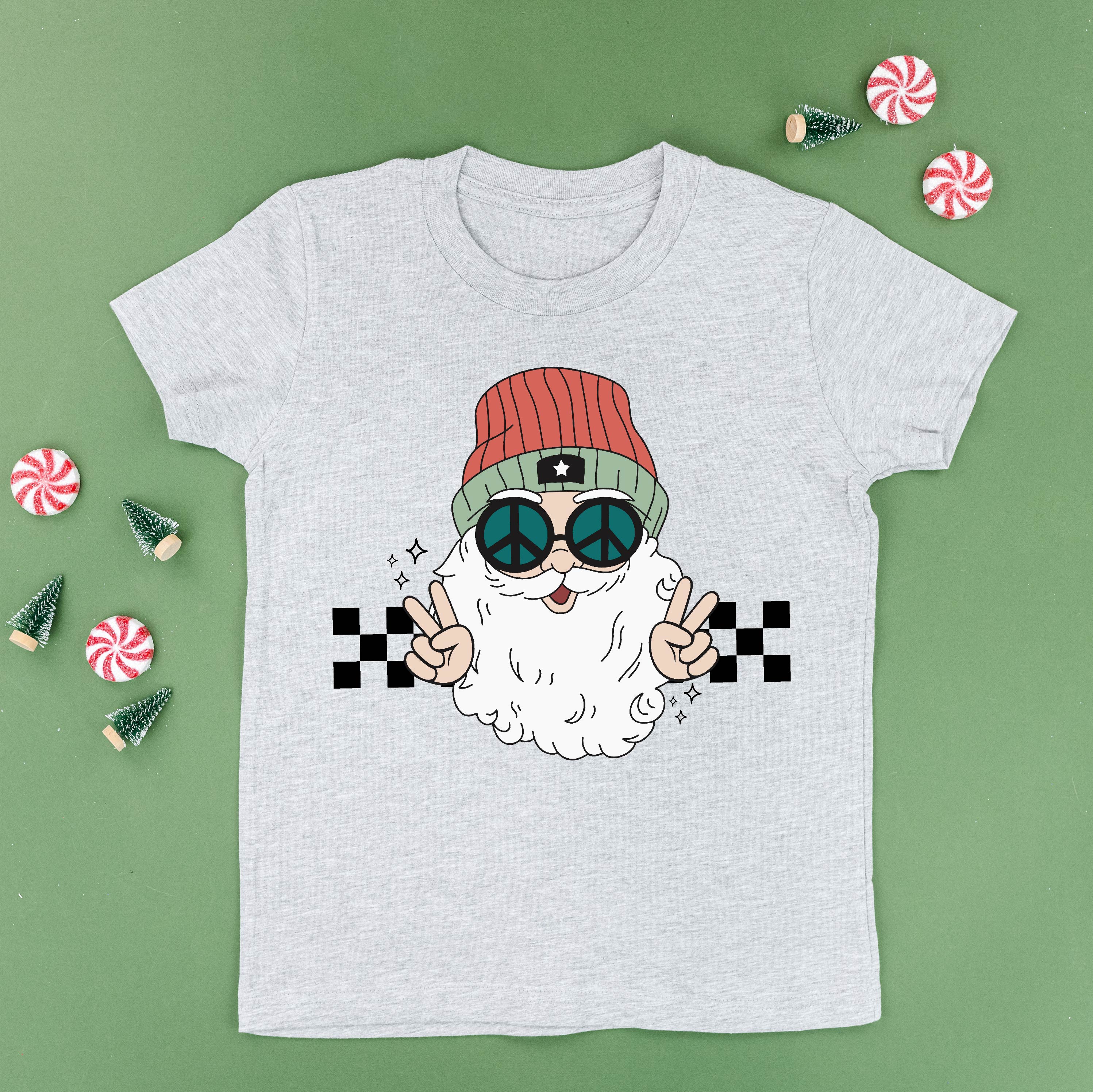 Groovy Santa - Child Tee Little Mama Shirt Shop