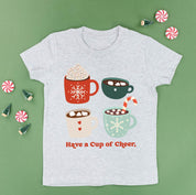 Have A Cup Of Cheer - Child Tee Little Mama Shirt Shop