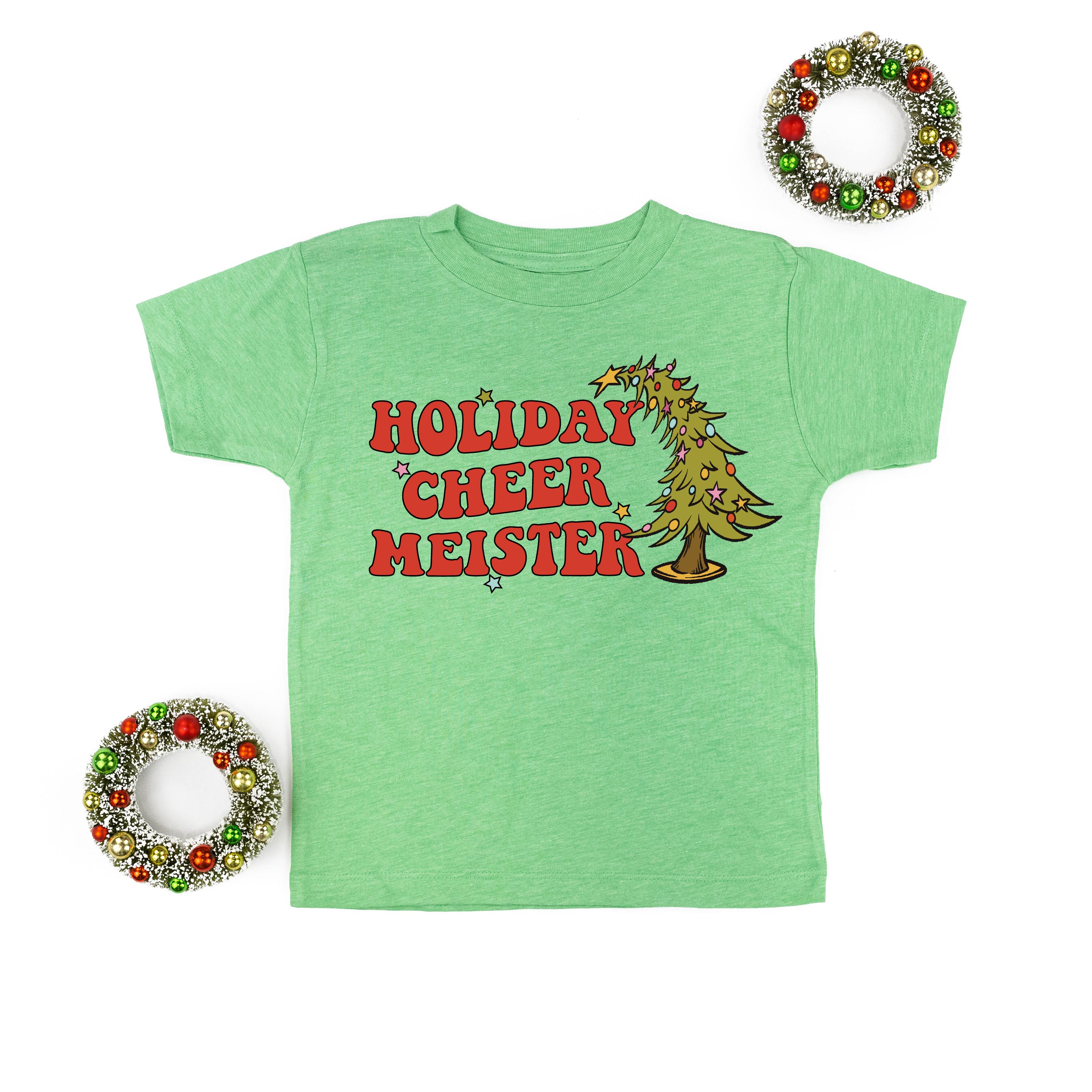 Holiday Cheer Meister - Child Tee Little Mama Shirt Shop