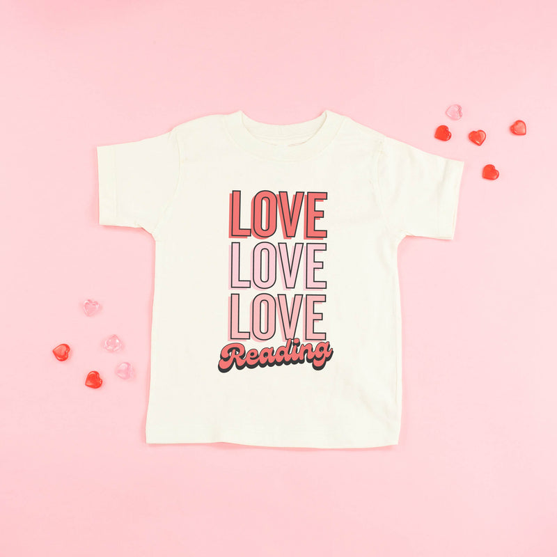 Love Love Love Reading - Short Sleeve Child Tee