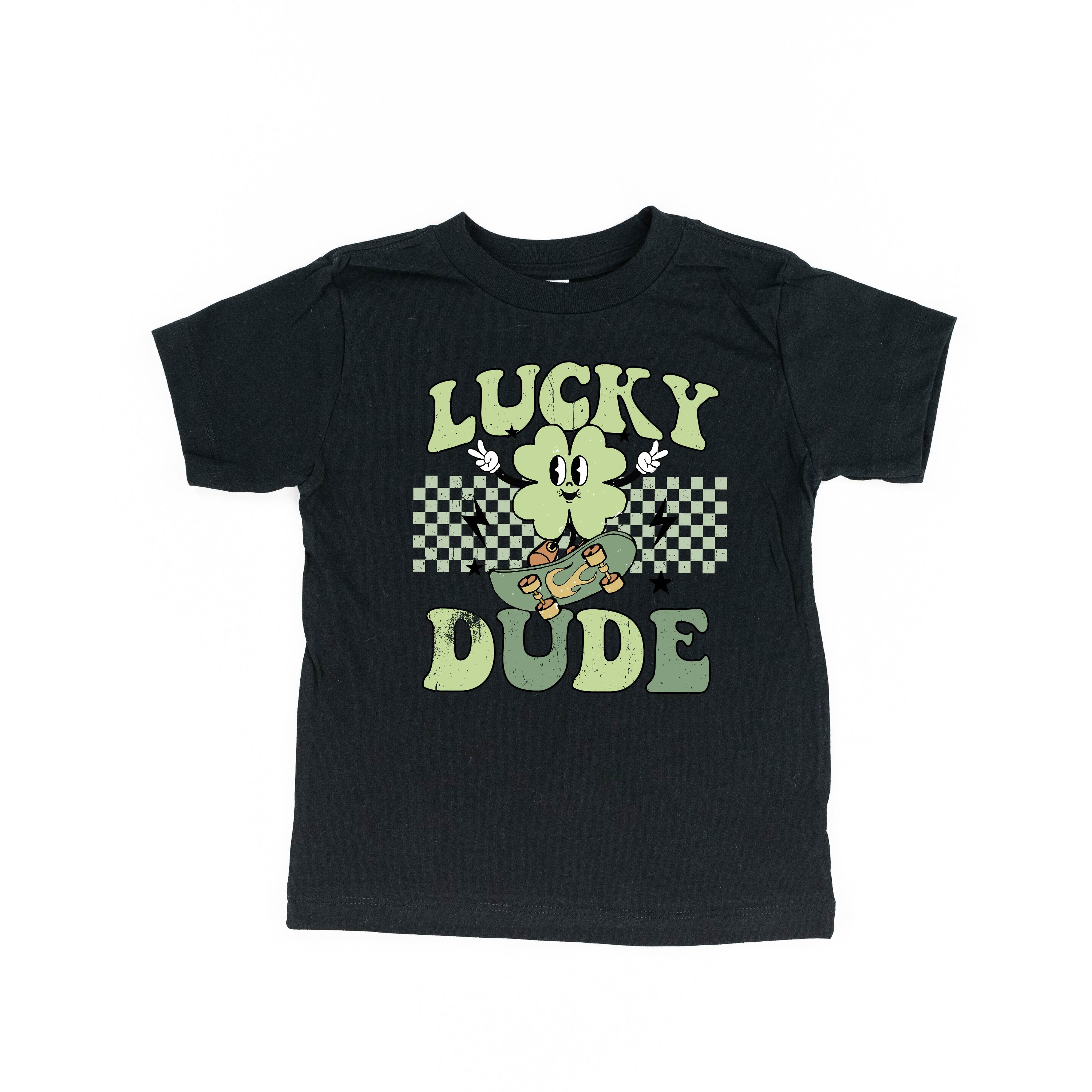 Skateboard - Lucky Dude - Infant Bodysuit/Tee Little Mama Shirt Shop