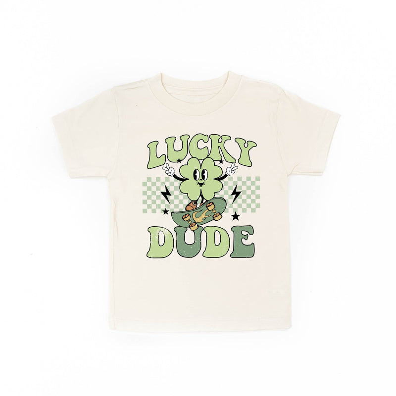 Skateboard - Lucky Dude - Short Sleeve Child Shirt