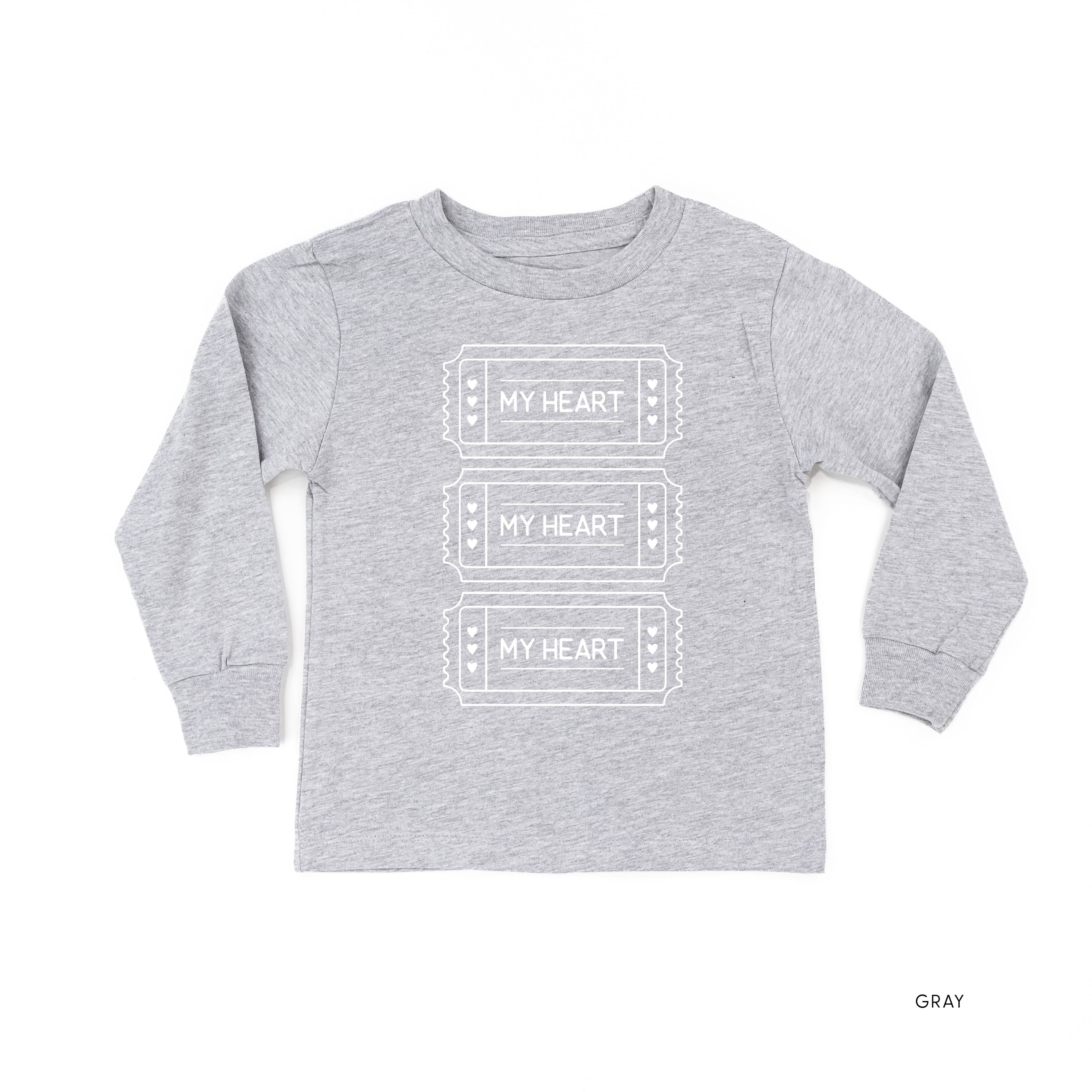 Ticket To My Heart - Child Long Sleeve Tee Little Mama Shirt Shop