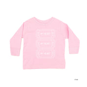 Ticket To My Heart - Child Long Sleeve Tee Little Mama Shirt Shop