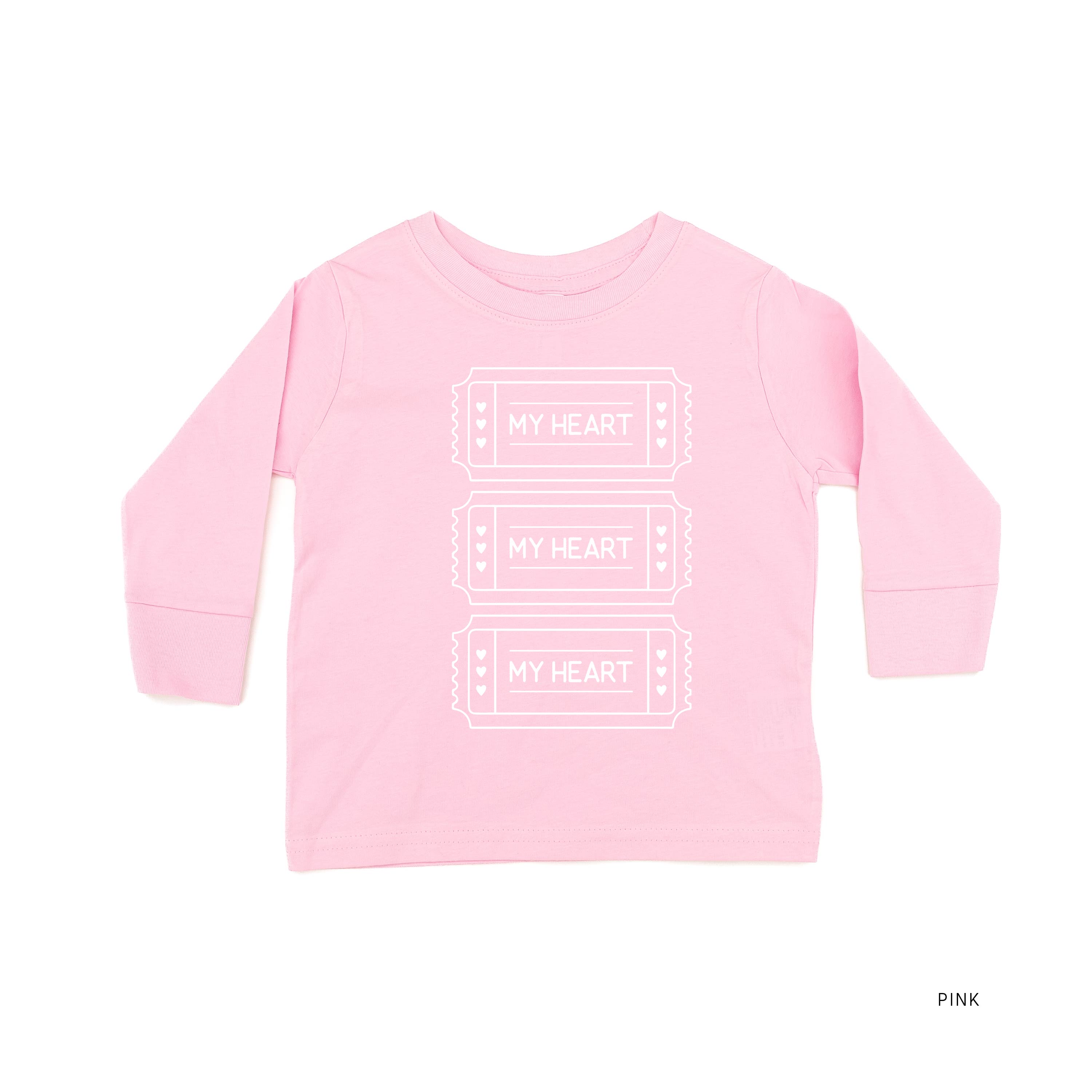 Ticket To My Heart - Child Long Sleeve Tee Little Mama Shirt Shop