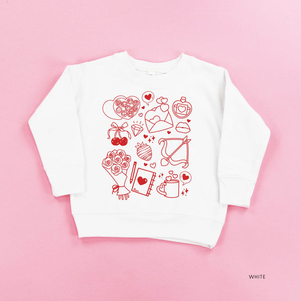 Romantic Collage - Child Sweater