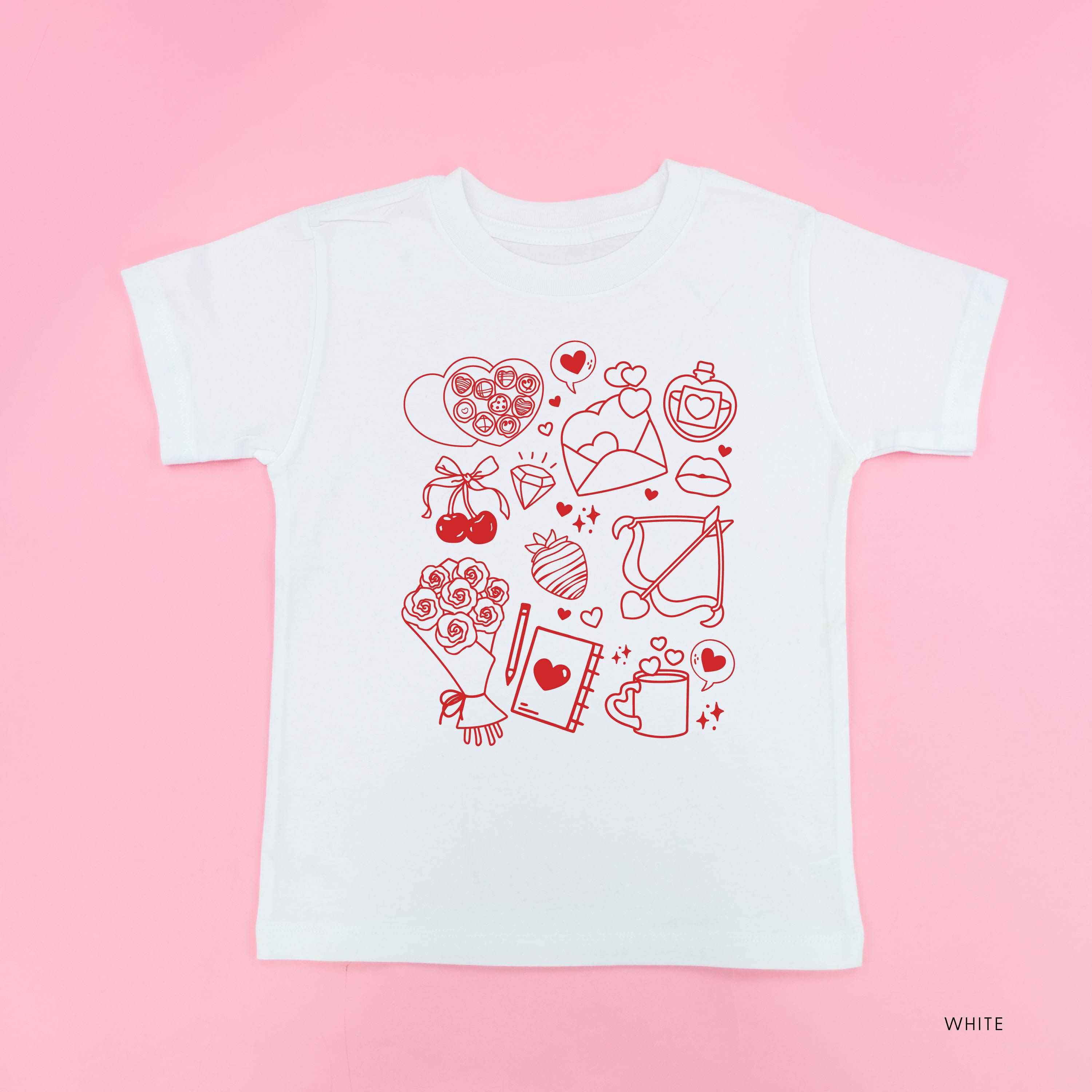 Romantic Collage - Child Tee Little Mama Shirt Shop