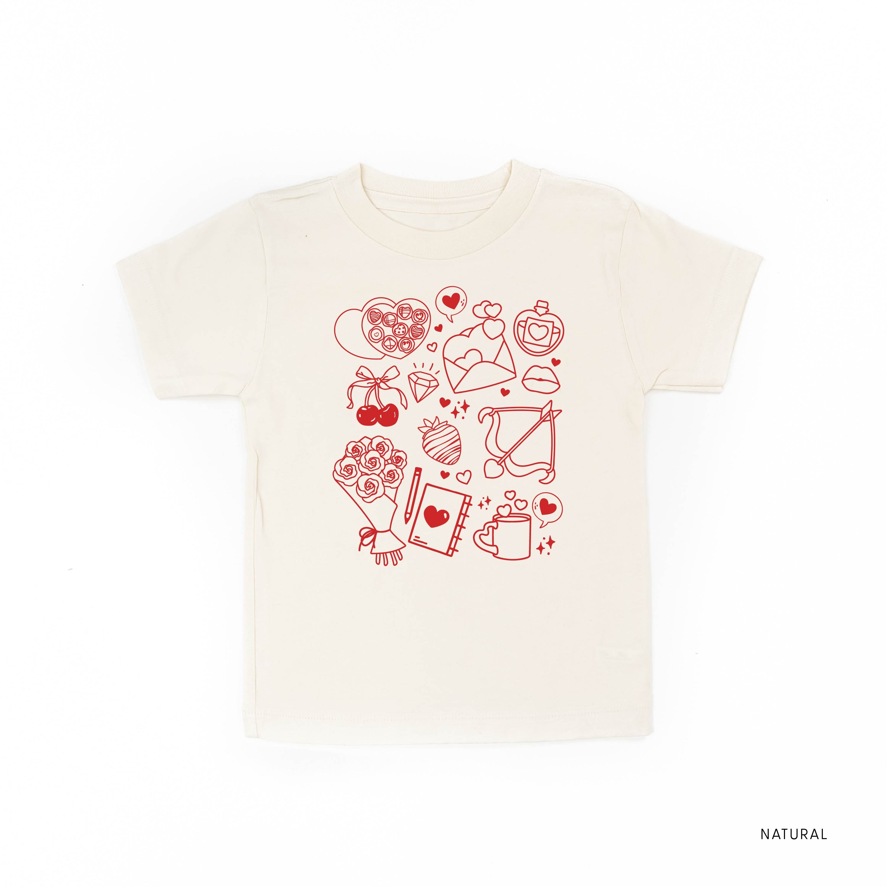 Romantic Collage - Child Tee Little Mama Shirt Shop