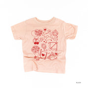 Romantic Collage - Child Tee Little Mama Shirt Shop