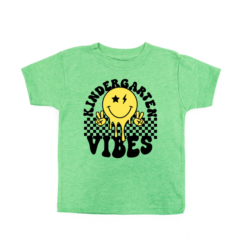 Kindergarten Vibes - Peace Smiley - Short Sleeve Child Shirt