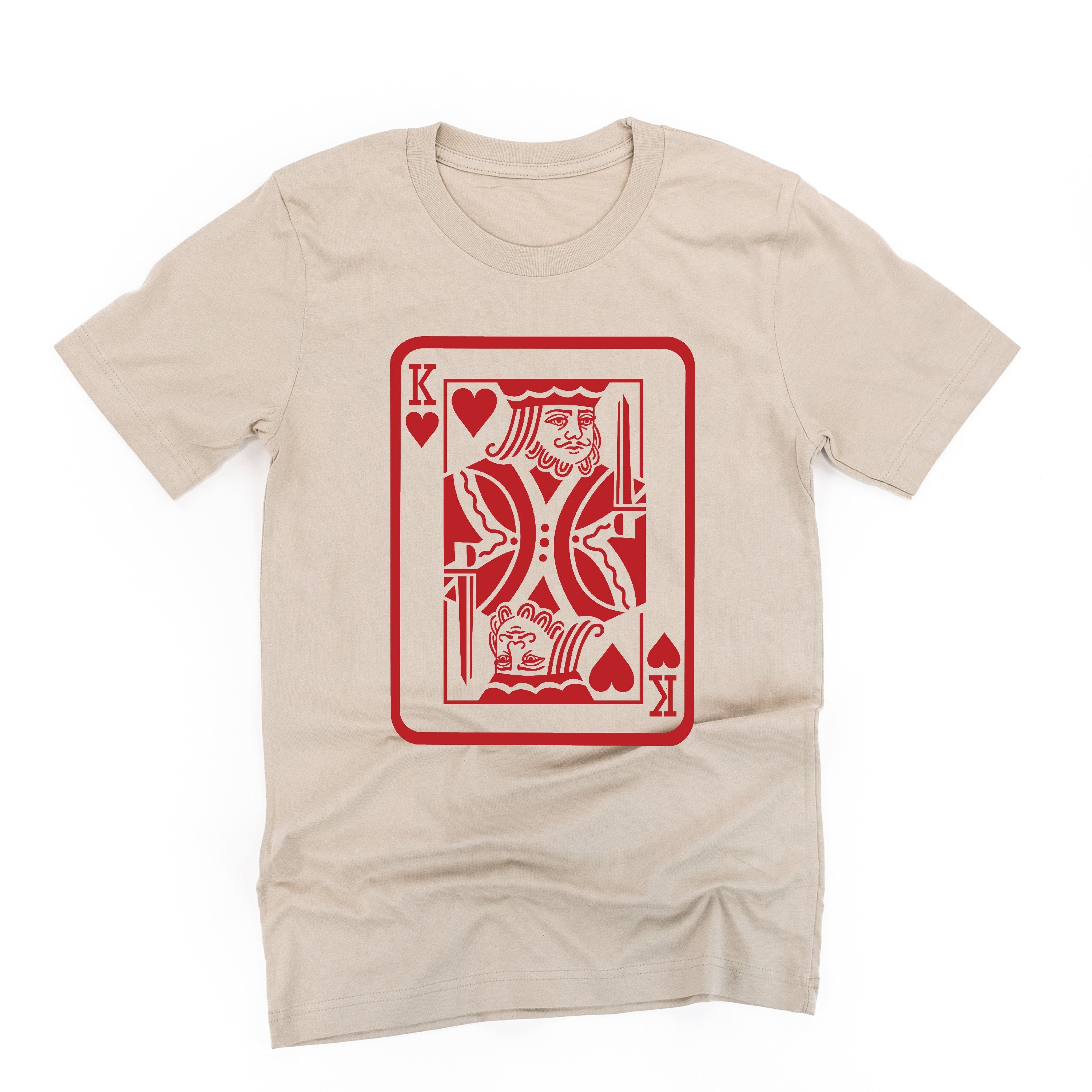 King Of Hearts - Unisex Tee Little Mama Shirt Shop
