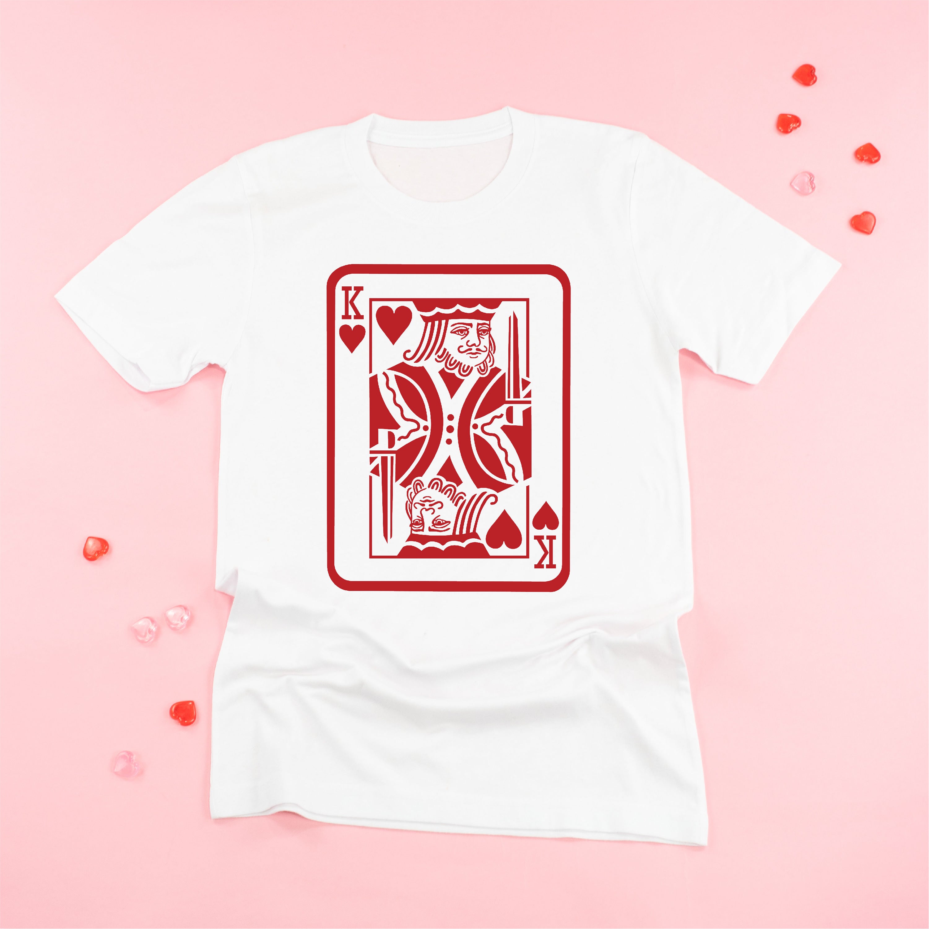 King Of Hearts - Unisex Tee Little Mama Shirt Shop