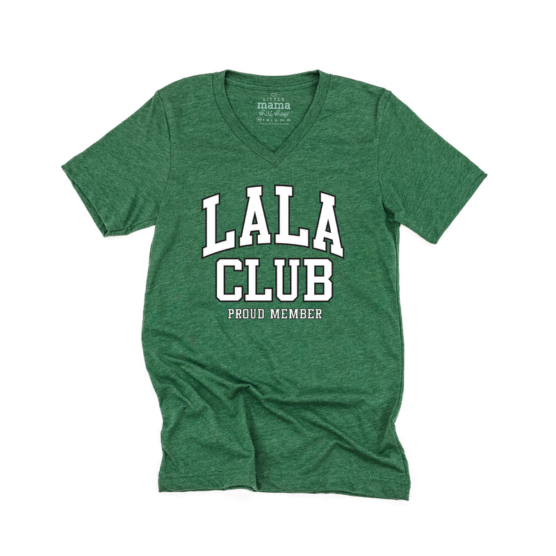 Varsity Style - LALA Club - Proud Member - Unisex Tee