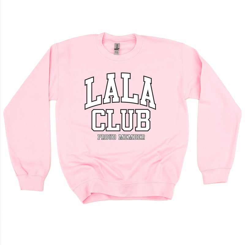 Varsity Style - LALA Club - Proud Member - BASIC FLEECE CREWNECK